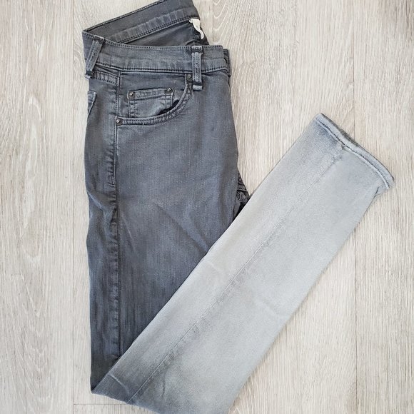 Rag & Bone Women The Dre Gray Washed Jeans - Picture 6 of 6
